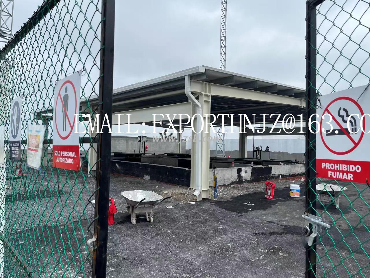 underground C5 cyclopentane storage tank for continuous line
