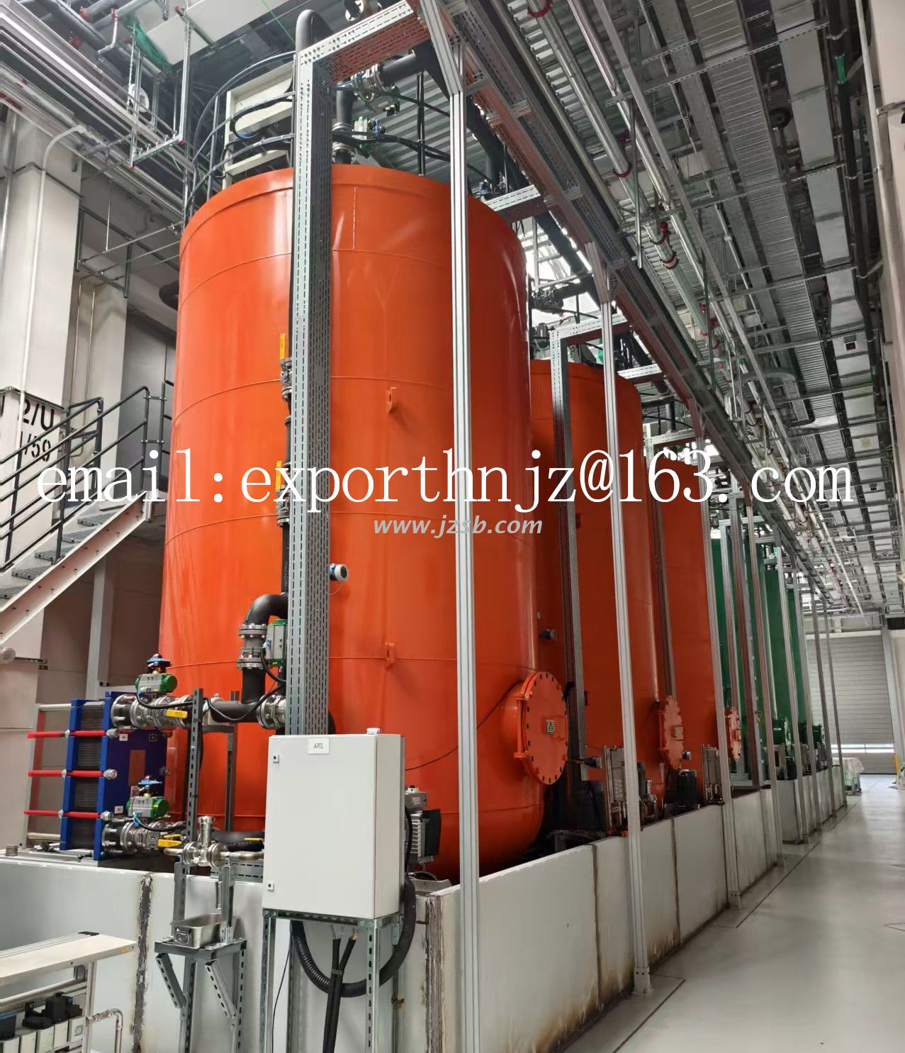 isocyanate ISO automatic storage tank farm